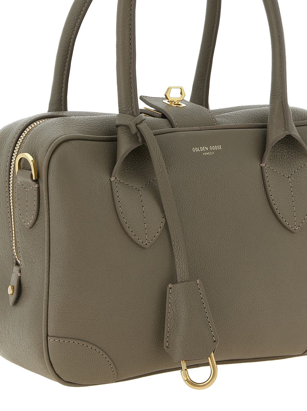 Golden Goose Bicolor Goatskin Handbag