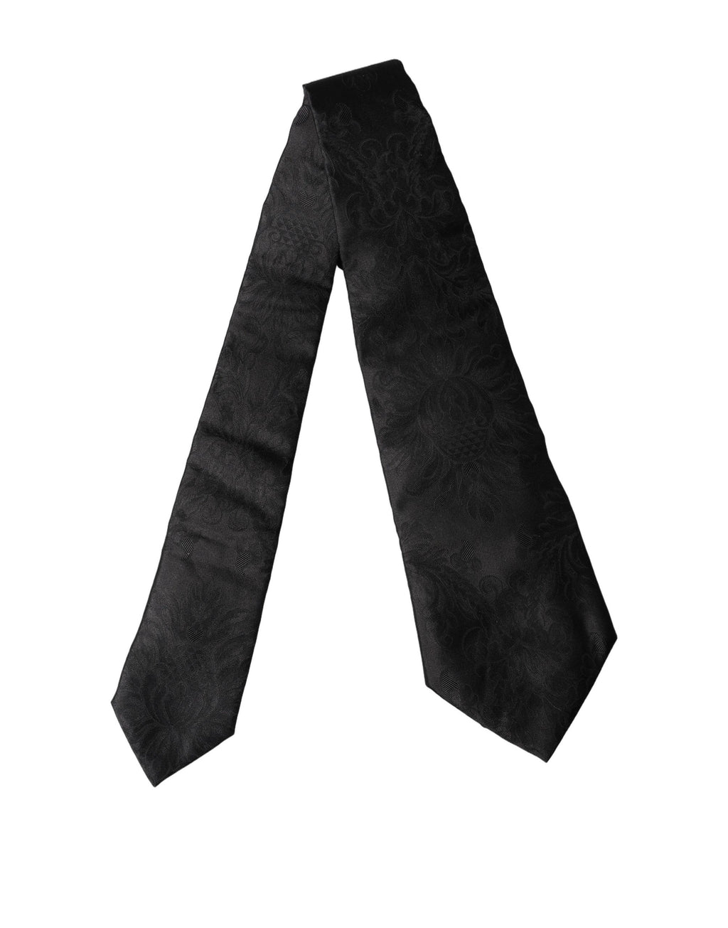 Dolce & Gabbana Black Ties for Women side view