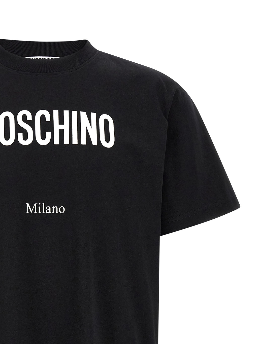 Moschino Bicolor Cotton T-Shirt