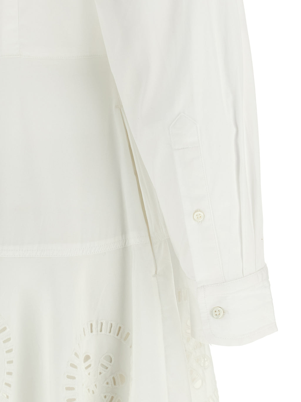 Polo Ralph Lauren White Cotton Midi Dress