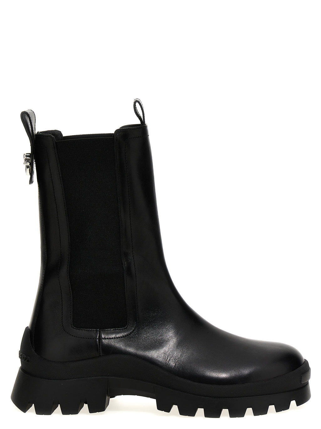 Dsquared² Black Calfskin Ankle Boots