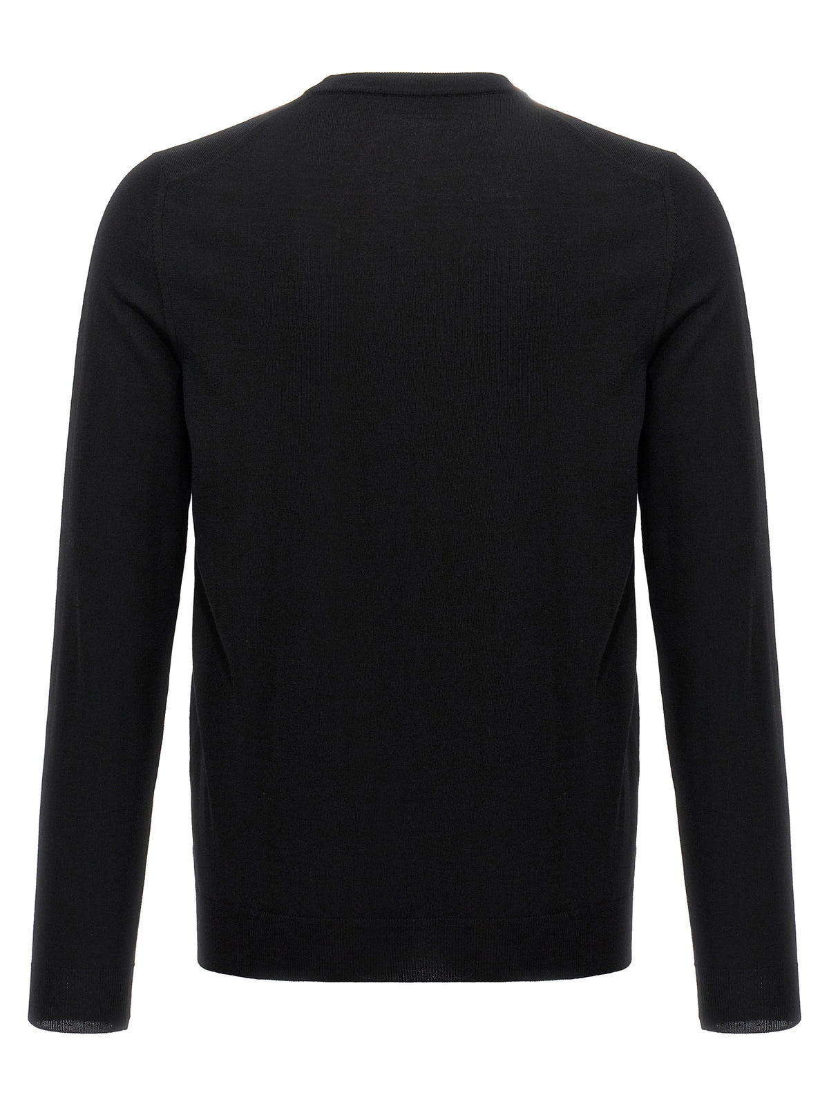 ZANONE Black Virgin Wool Cardigan