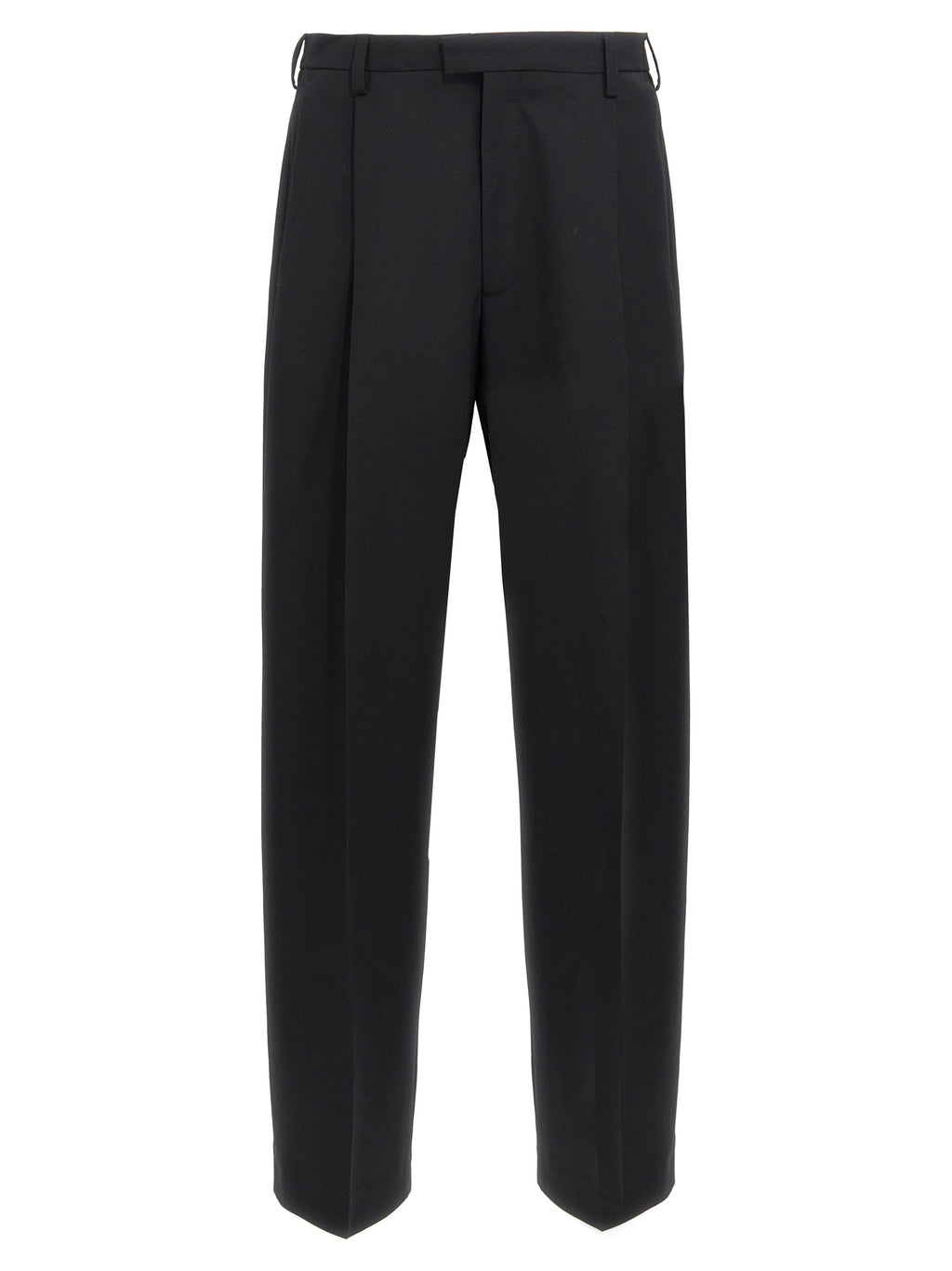 Marni Black Polyester Dress Pants