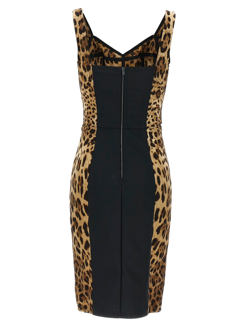 Dolce & Gabbana Multicolor Silk Cocktail Dress