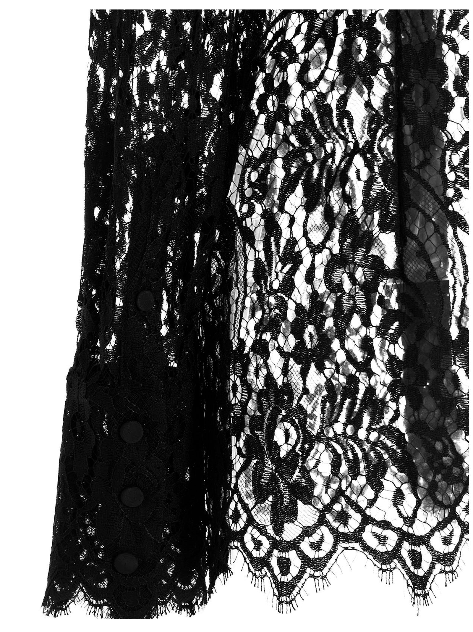 Dolce & Gabbana Black Polyamide Blouse