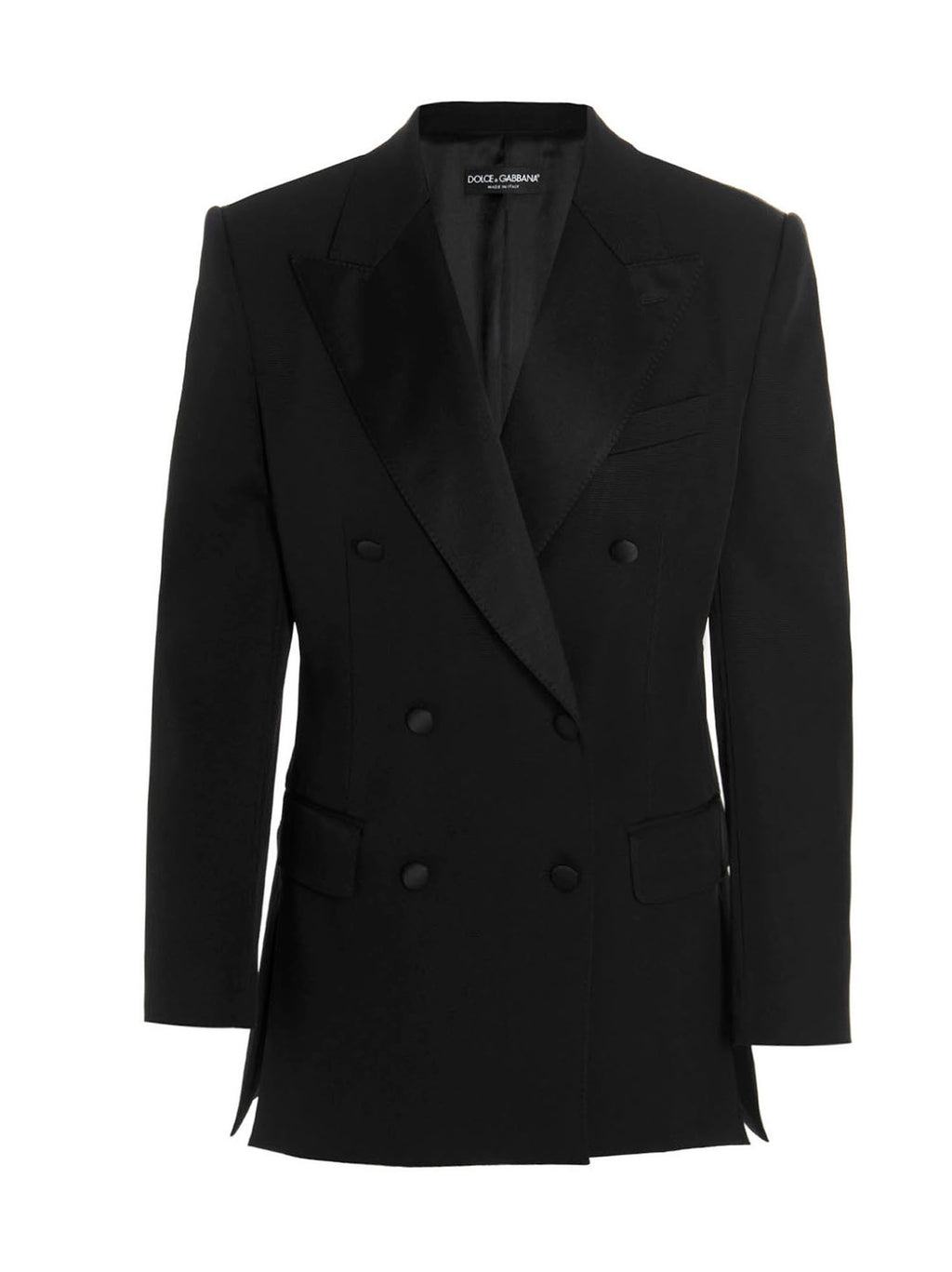 Dolce & Gabbana Black Acetate Blazer
