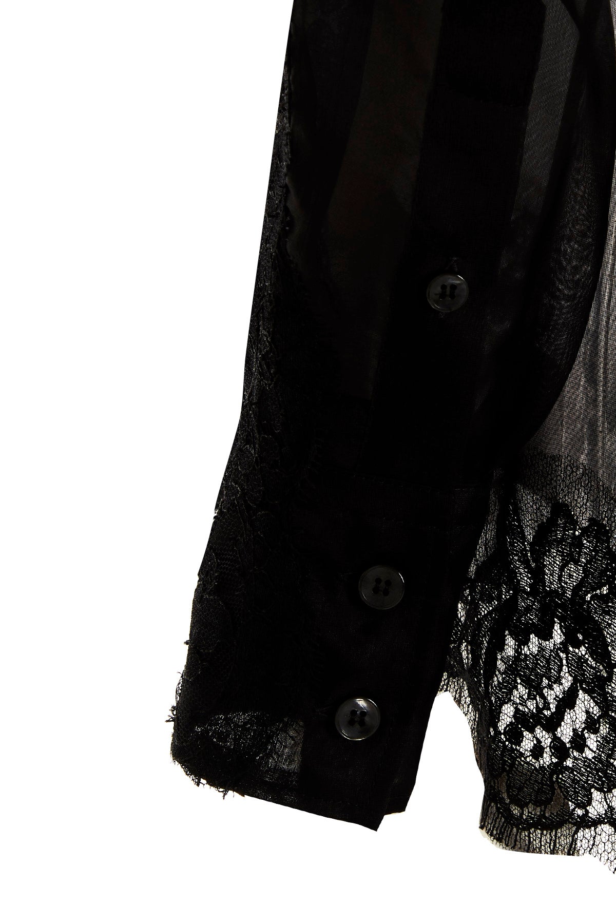 Dolce & Gabbana Black Silk Blouse