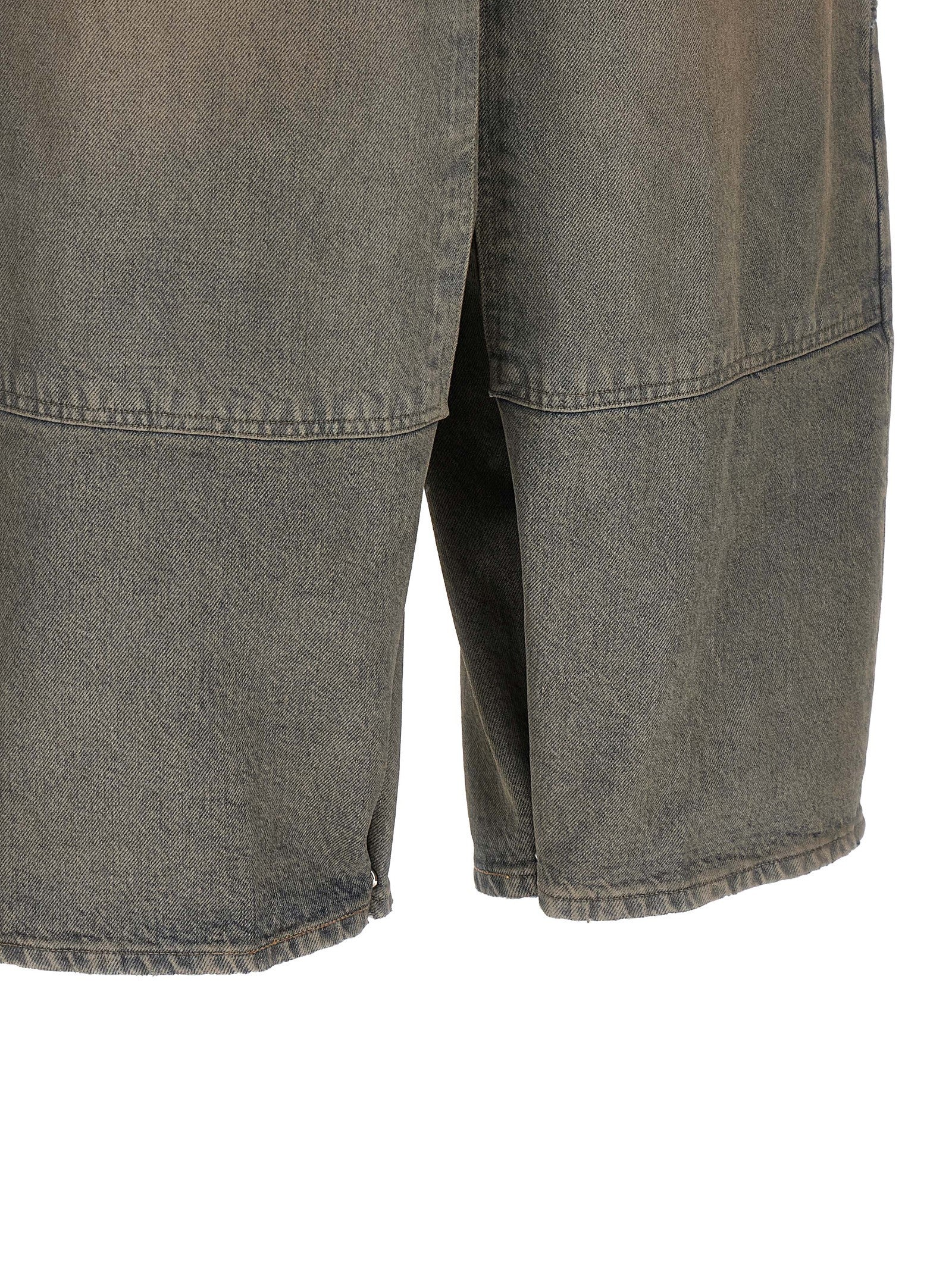 Haikure Blue Cotton Relaxed Fit Jeans