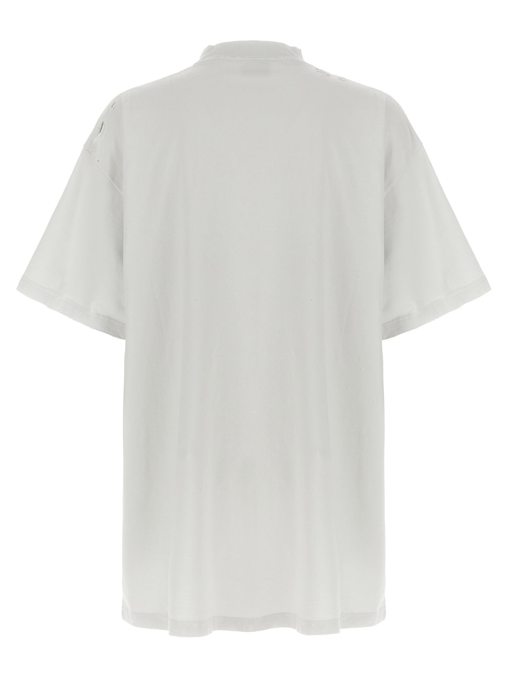 Balenciaga White Cotton T-Shirt