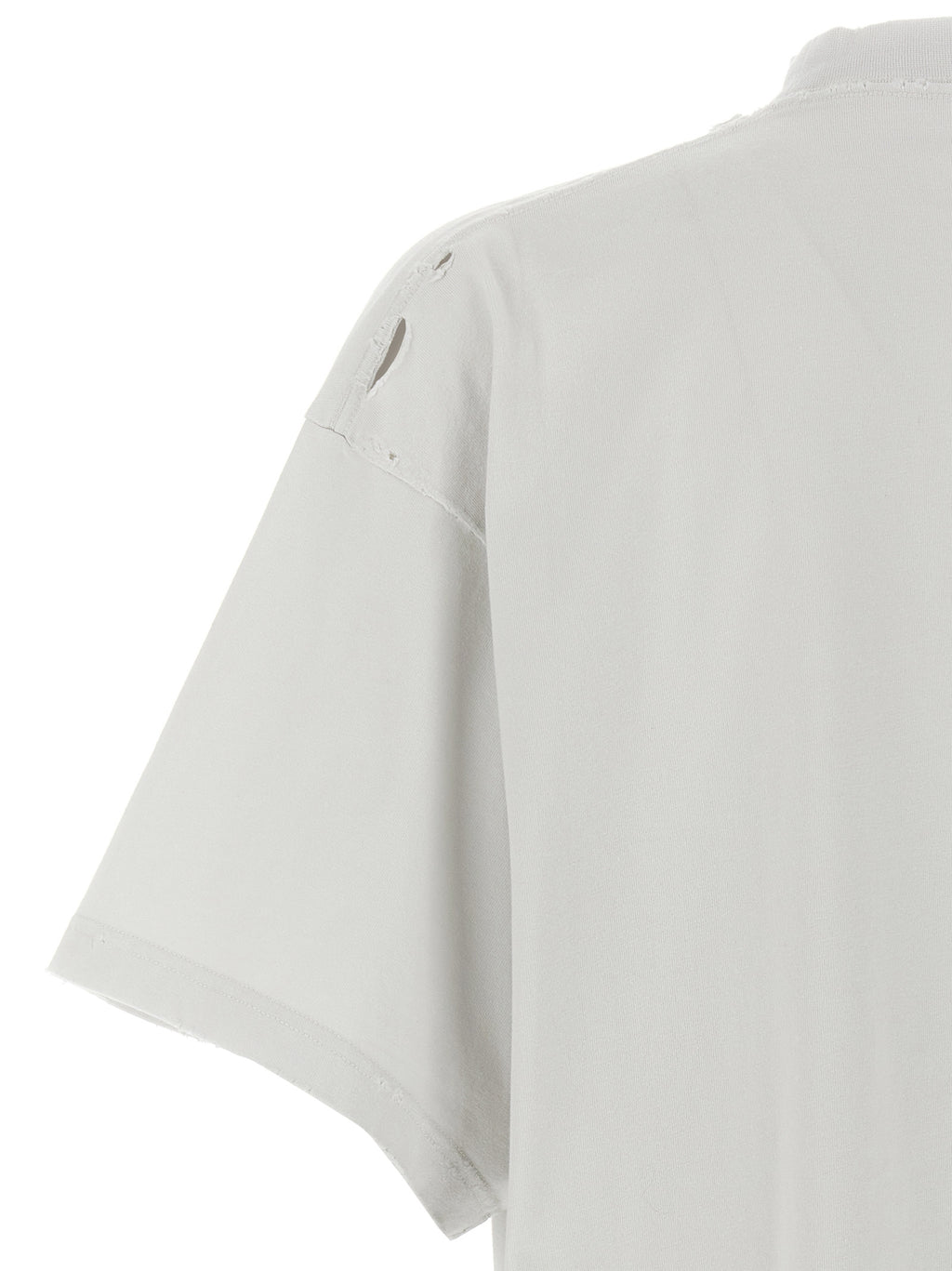 Balenciaga White Cotton T-Shirt
