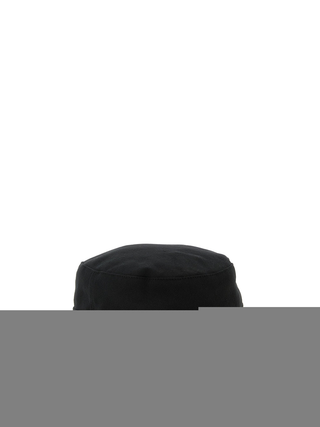 Jacquemus Black Cotton Bucket Hat