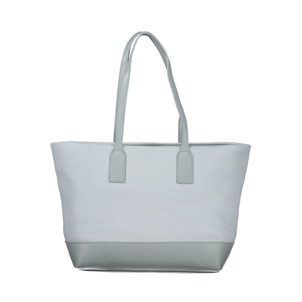 Mario Valentino Blue Polyurethane Women's Bag
