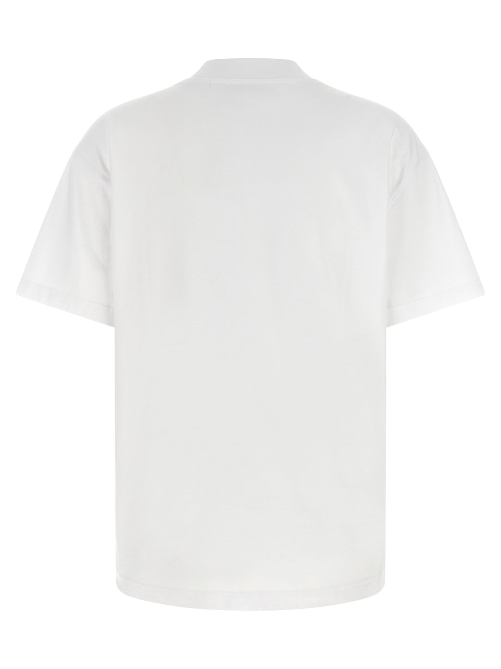 Off-White T-Shirt aus weißer Baumwolle