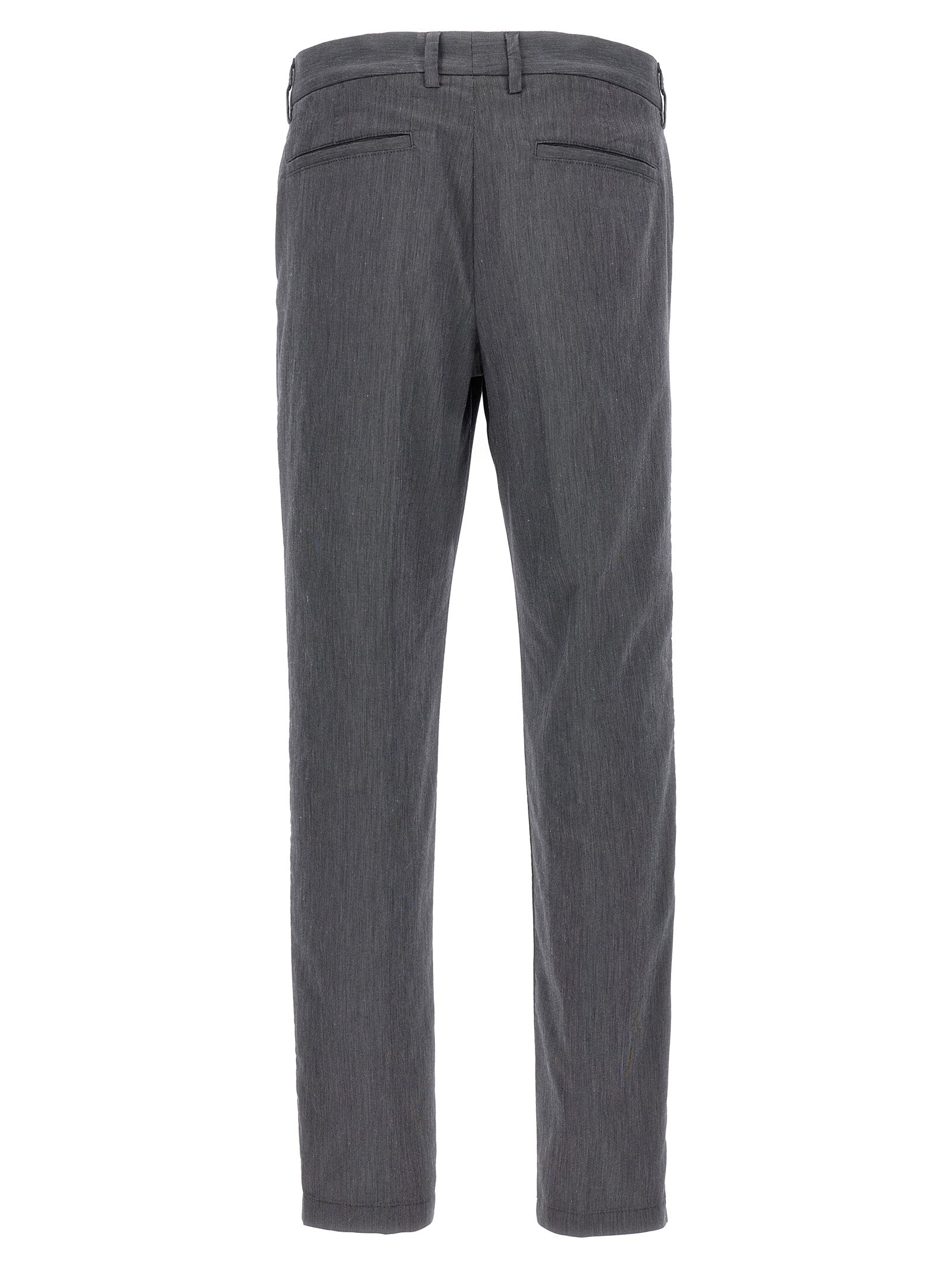 Hugo Boss Blue Cotton Casual Pants