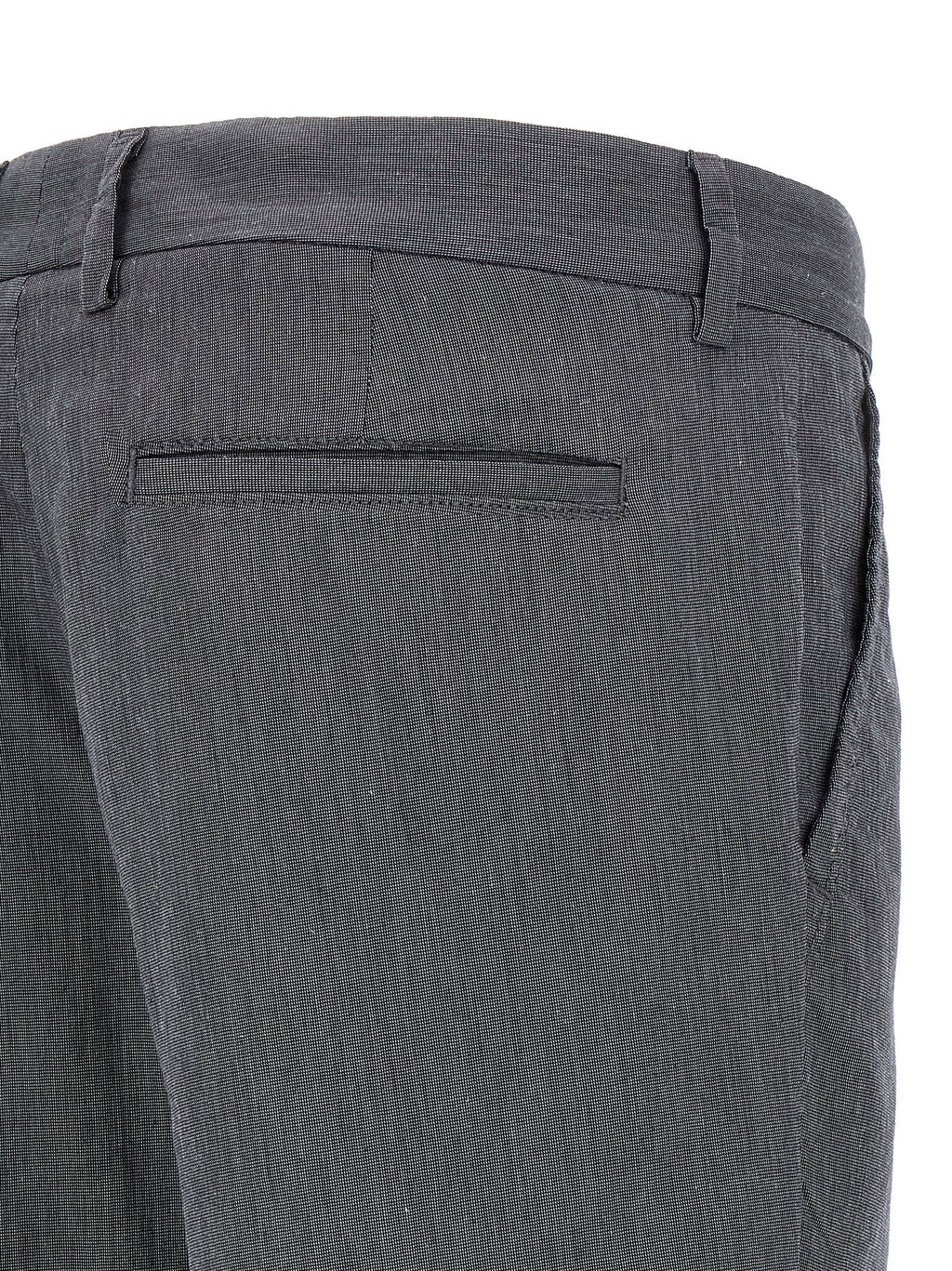 Hugo Boss Blue Cotton Casual Pants