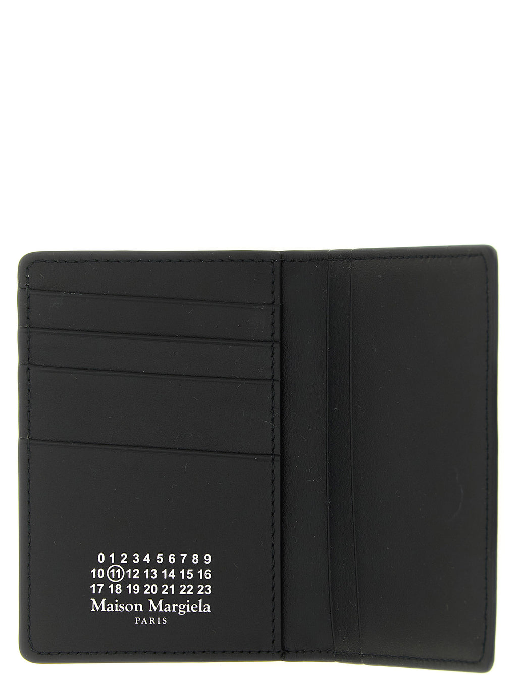 Maison Margiela Black Calfskin Cardholder