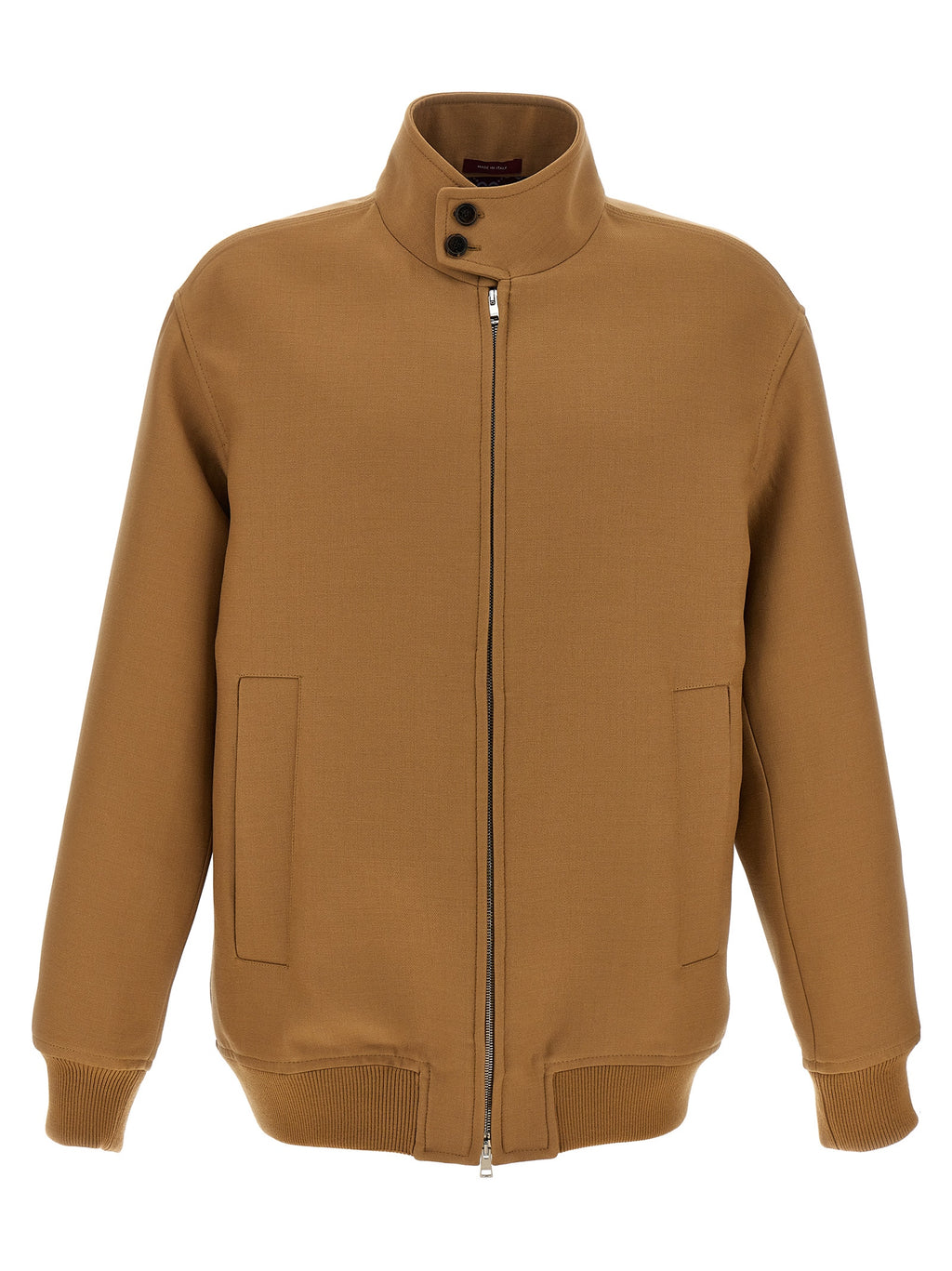Veste longue Gucci en laine marron