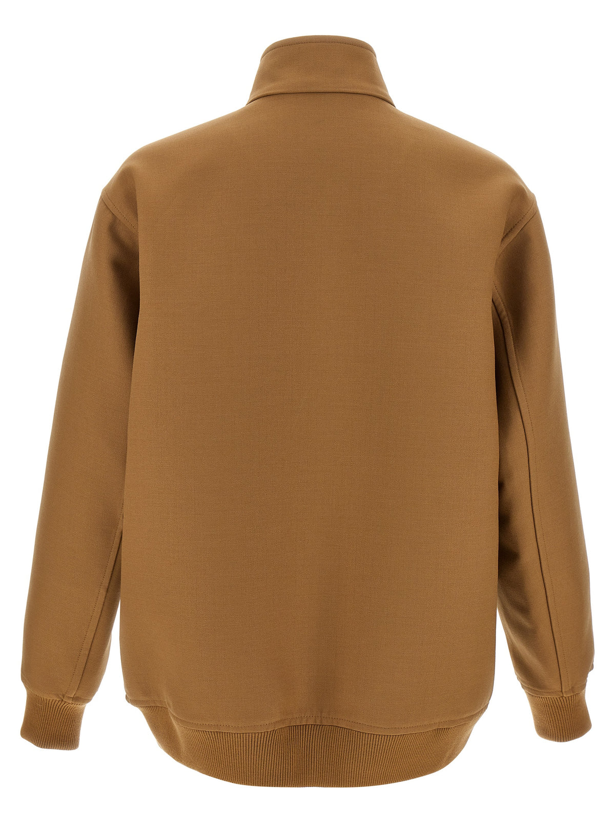 Veste longue Gucci en laine marron
