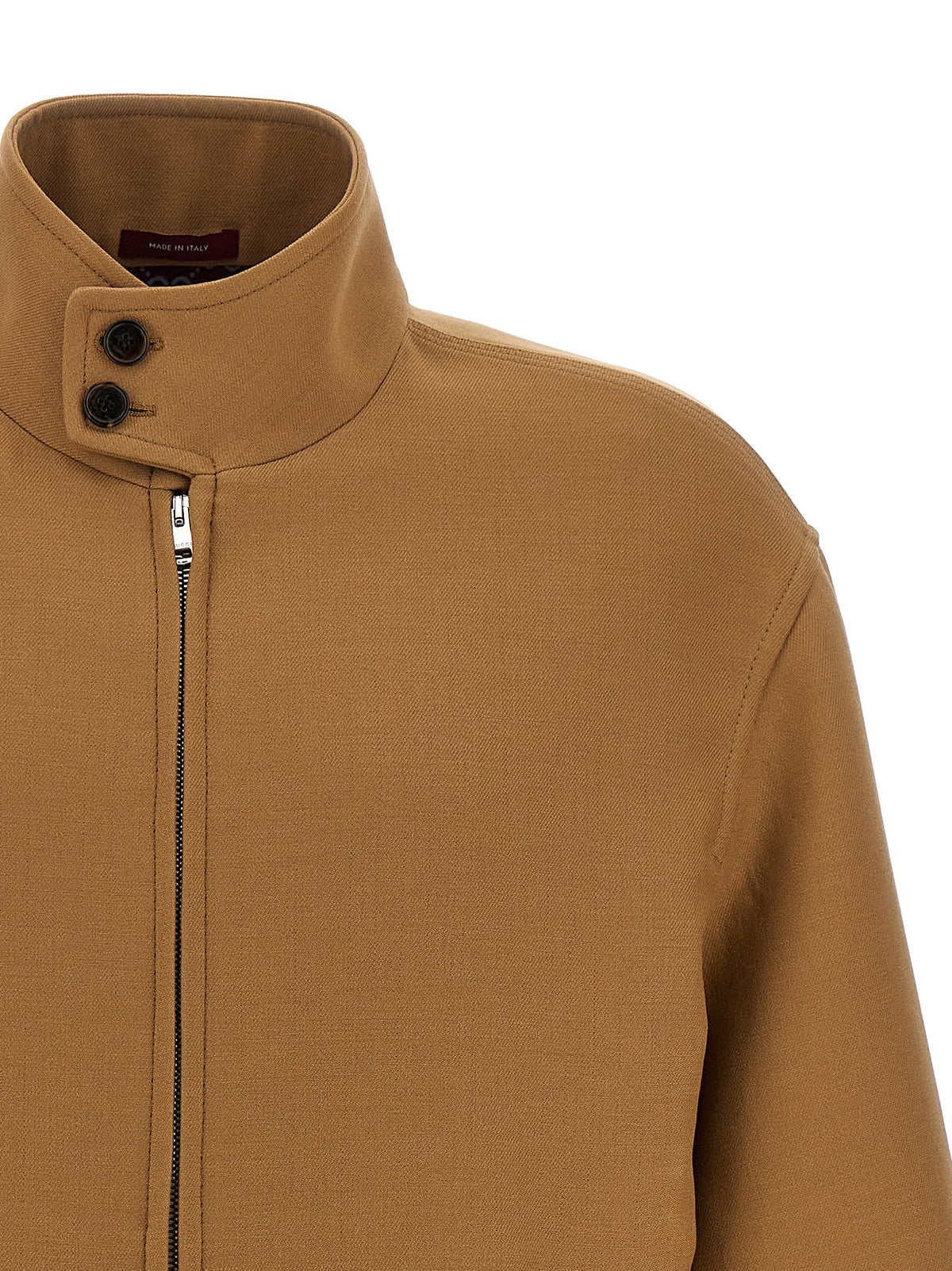 Veste longue Gucci en laine marron