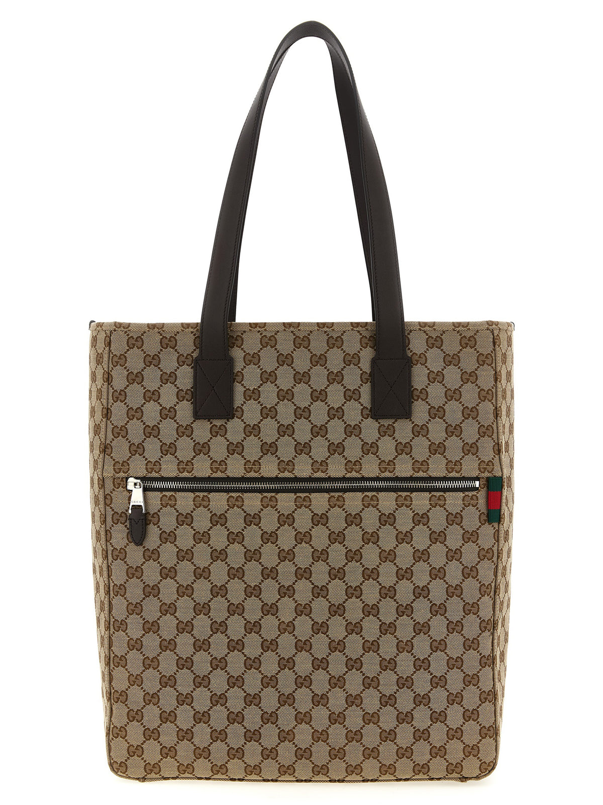 Gucci Brown Polyester Shoulder Bag