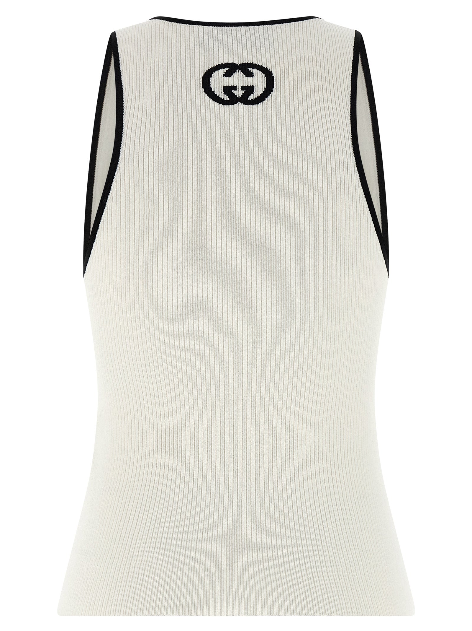 Gucci Bicolor Viscose Tank Tops