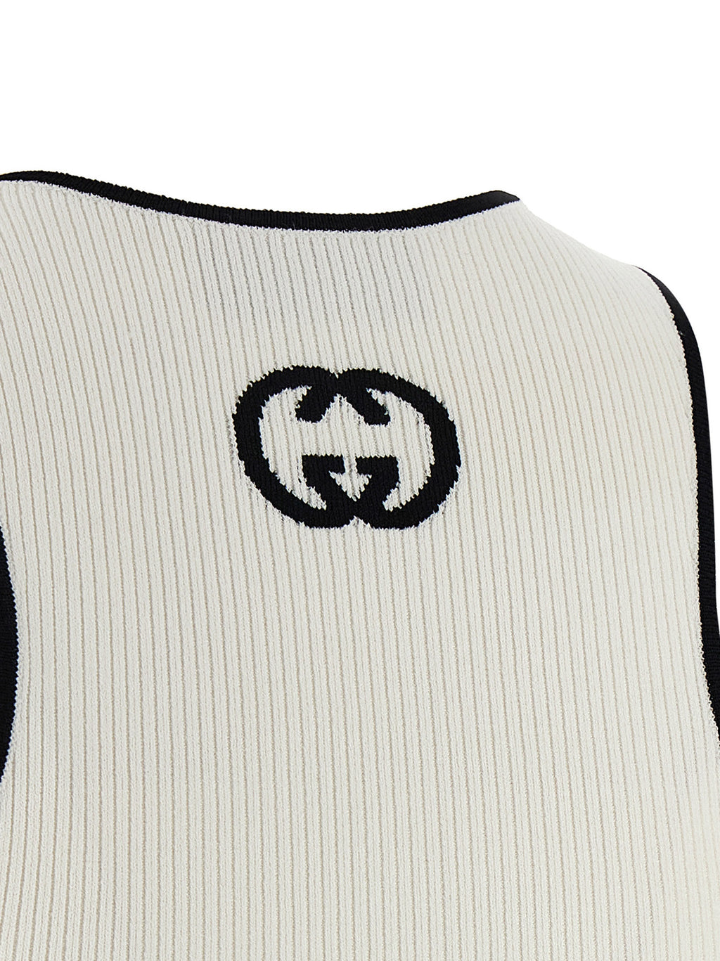 Gucci Bicolor Viscose Tank Tops