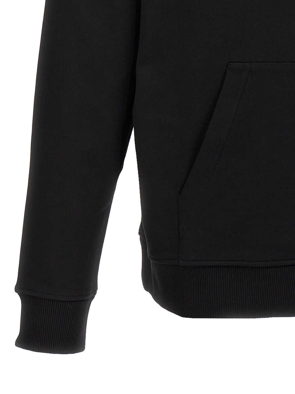 Balmain Black Cotton Sweatshirt