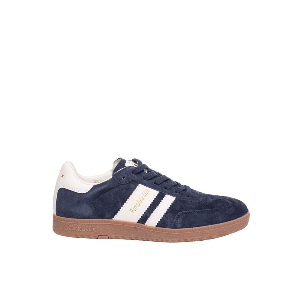 Pantofola D'Oro Blue Suede Men Sneaker