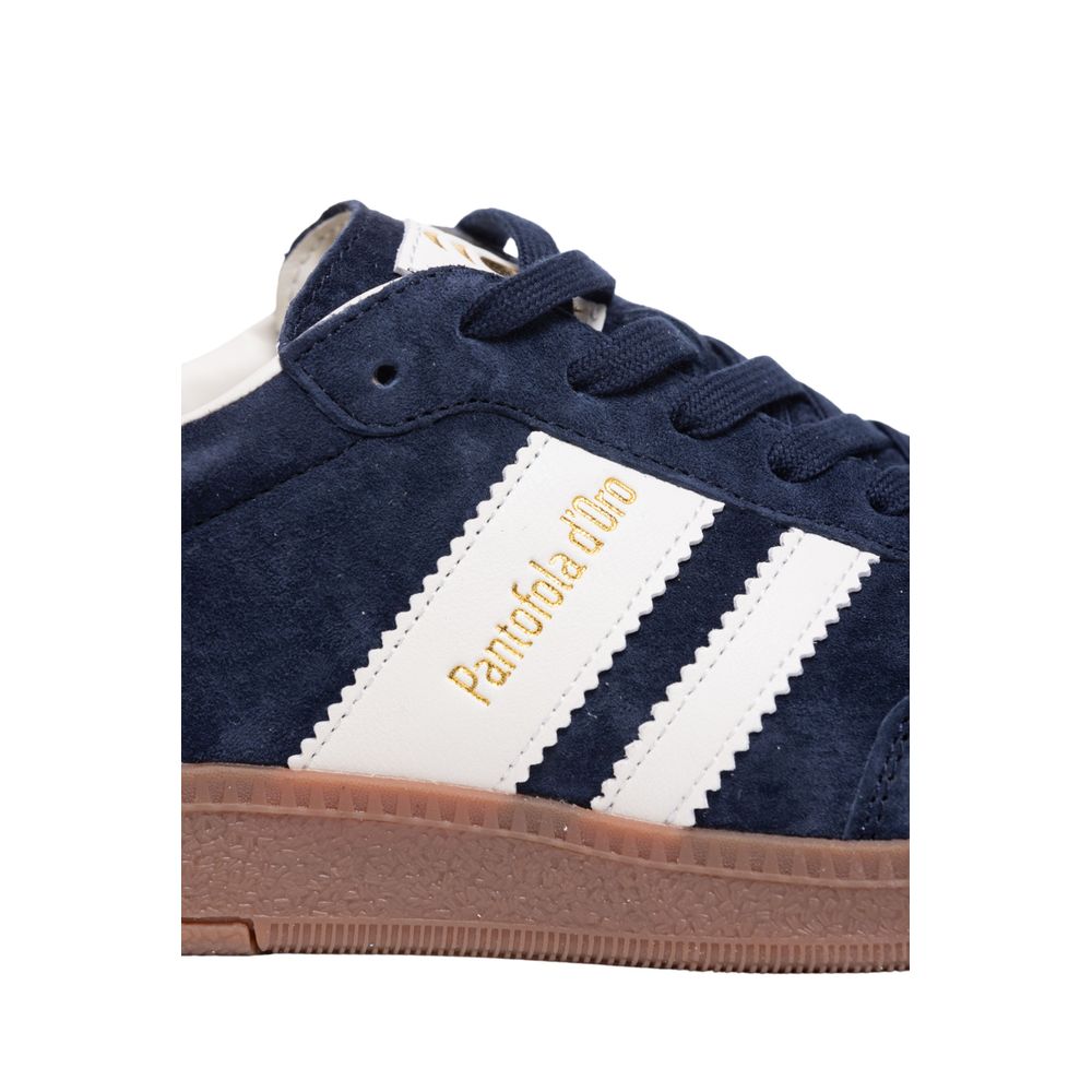 Pantofola D'Oro Blue Suede Men Sneaker
