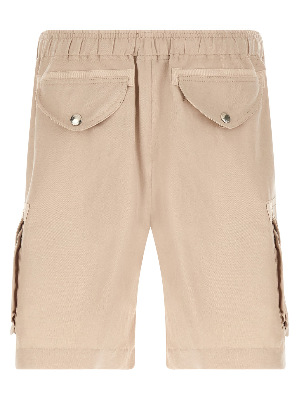 Brunello Cucinelli Beige Leinen-Bermudashorts