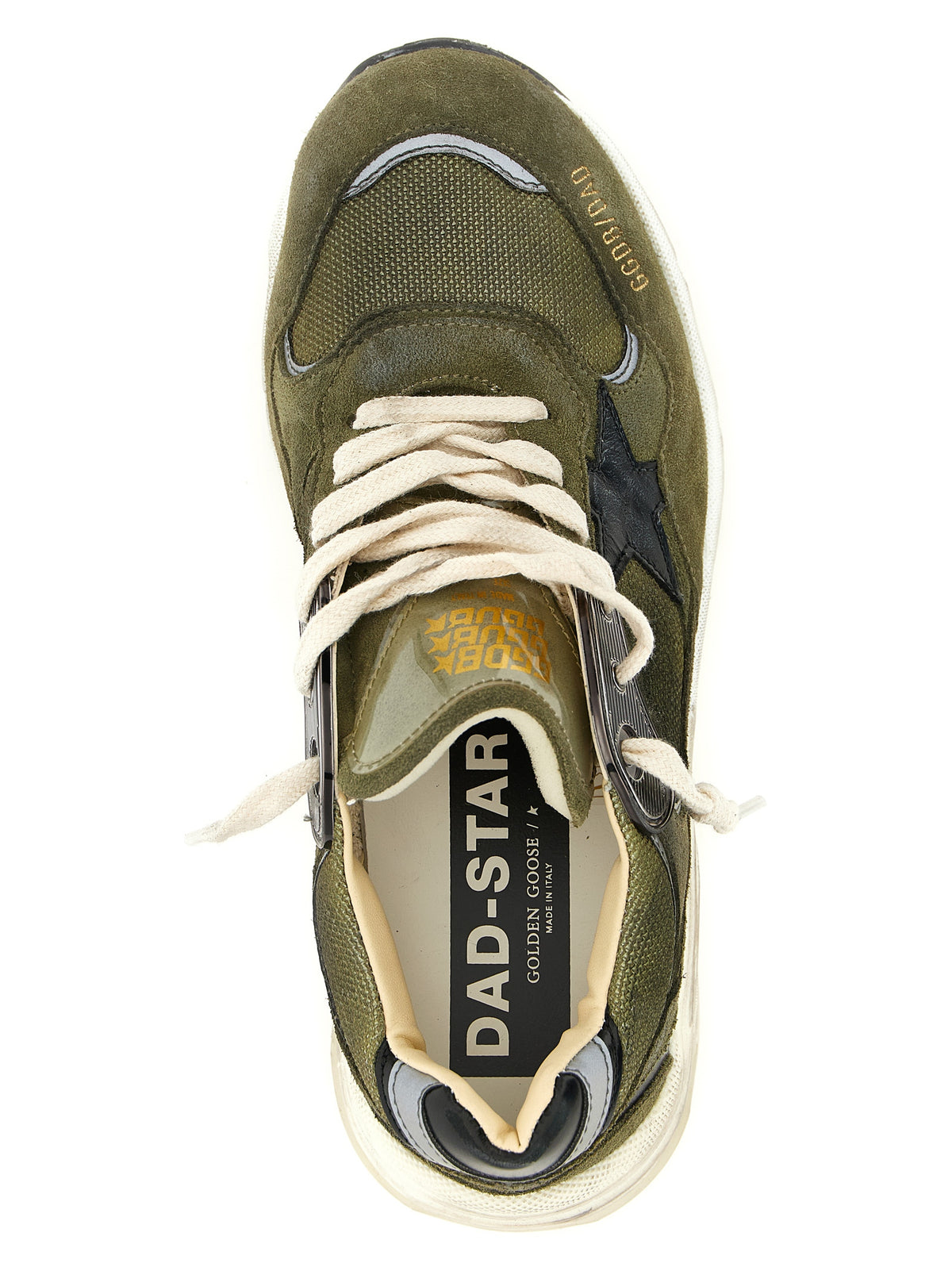 Golden Goose Bicolor-Sneakers aus Leder