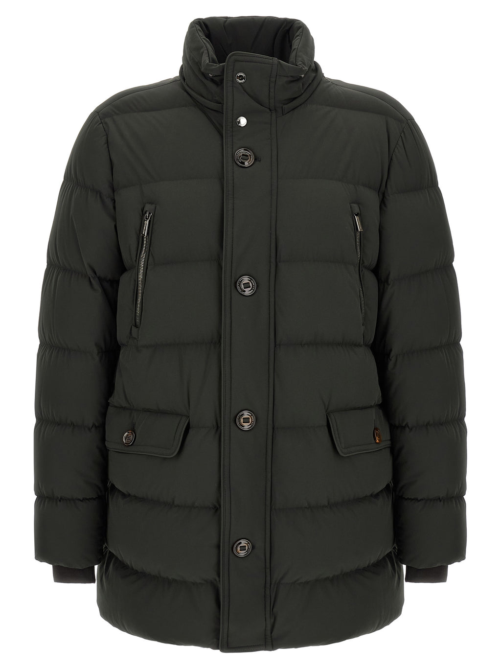 MooRER Bicolor Wool Full-Length Jacket