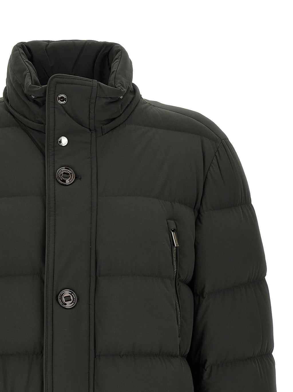 MooRER Bicolor Wool Full-Length Jacket