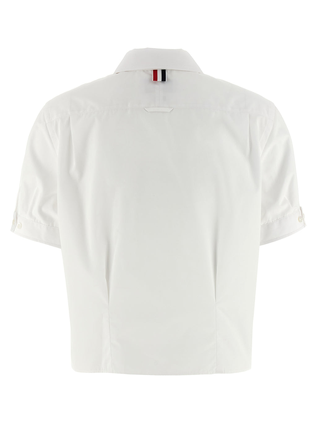 Thom Browne White Cotton Blouse