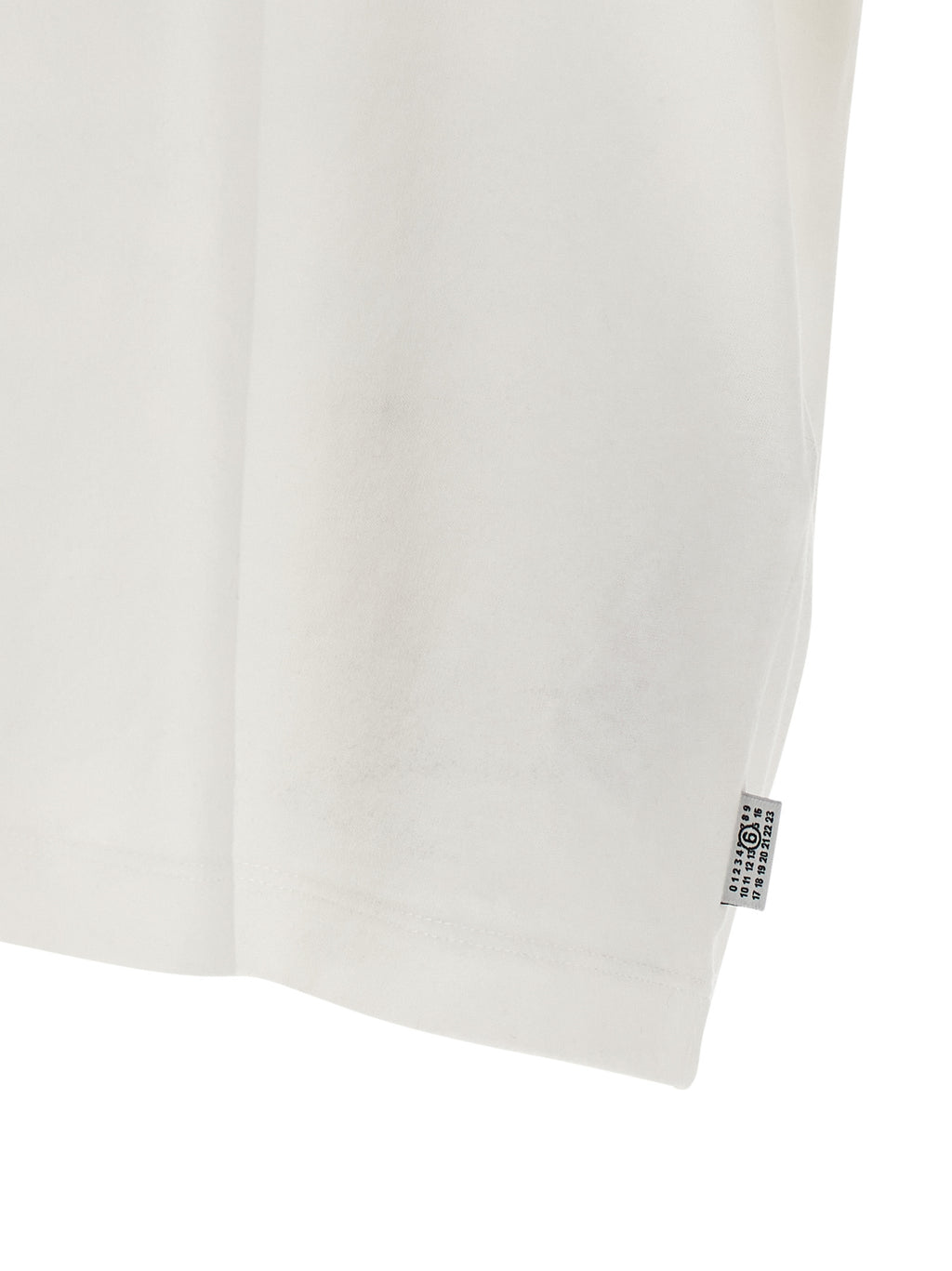 MM6 Maison Margiela White Cotton T-Shirt