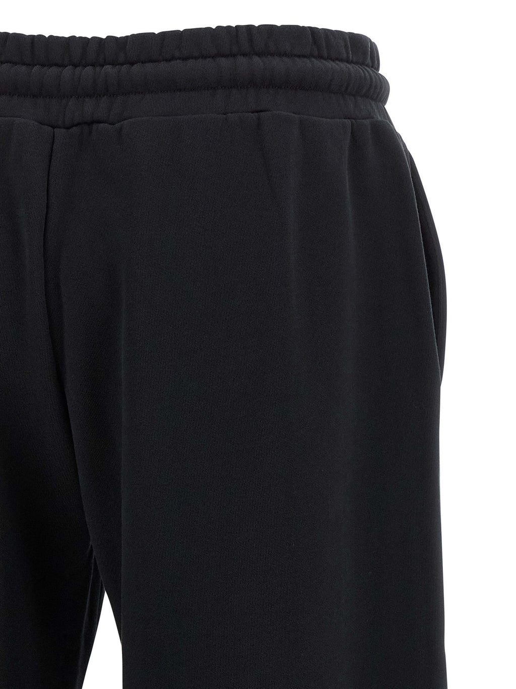 Off-White Black Cotton Joggers (Workout Pants)