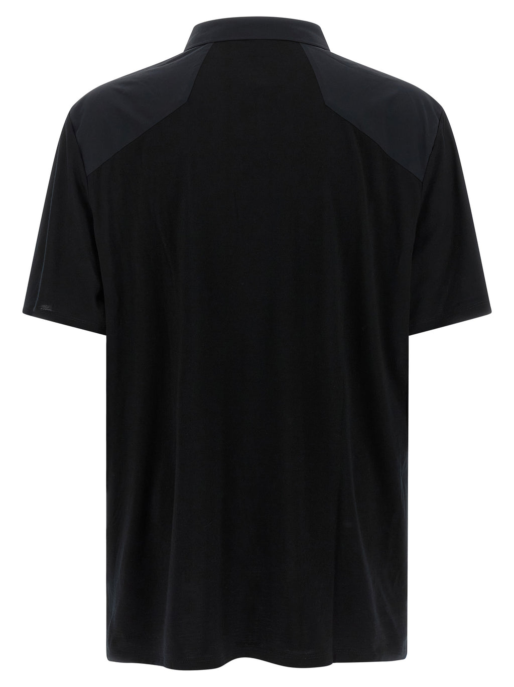Arc'teryx Veilance Black Wool Polo Shirt