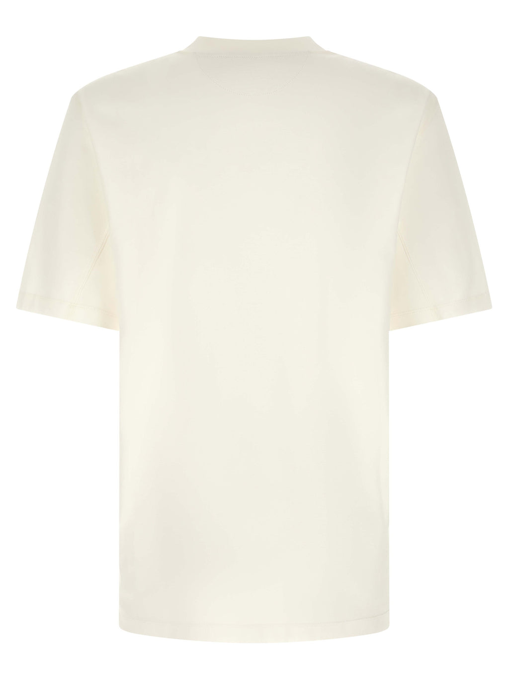 Brunello Cucinelli White Cotton T-Shirt