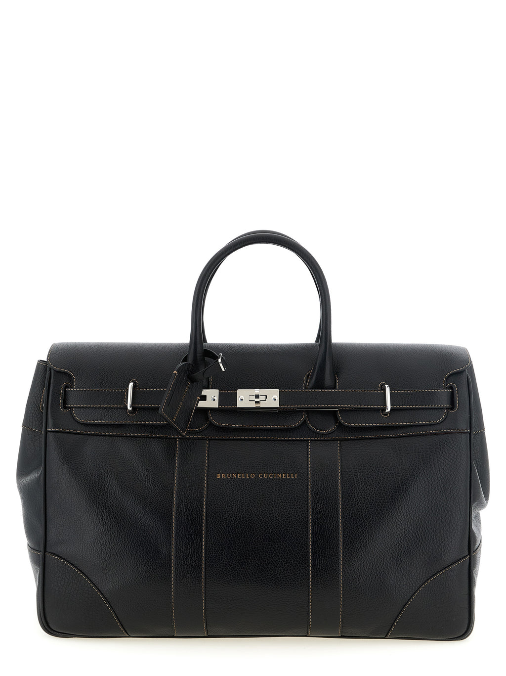 Brunello Cucinelli Black Calfskin Accessories