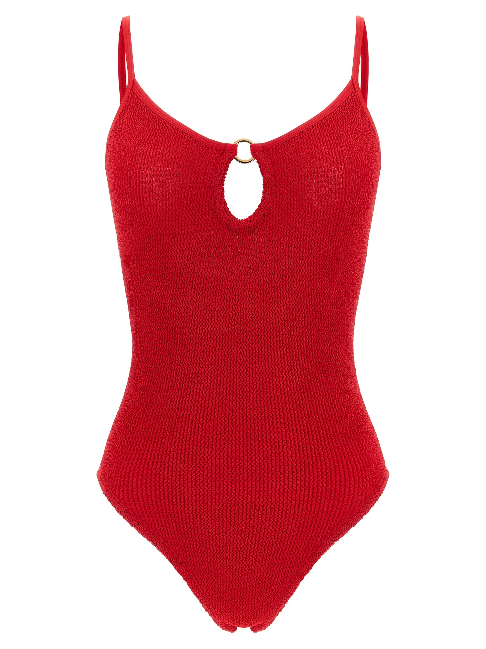 Hunza G Multicolor Polyamide One-Piece Swimsuit