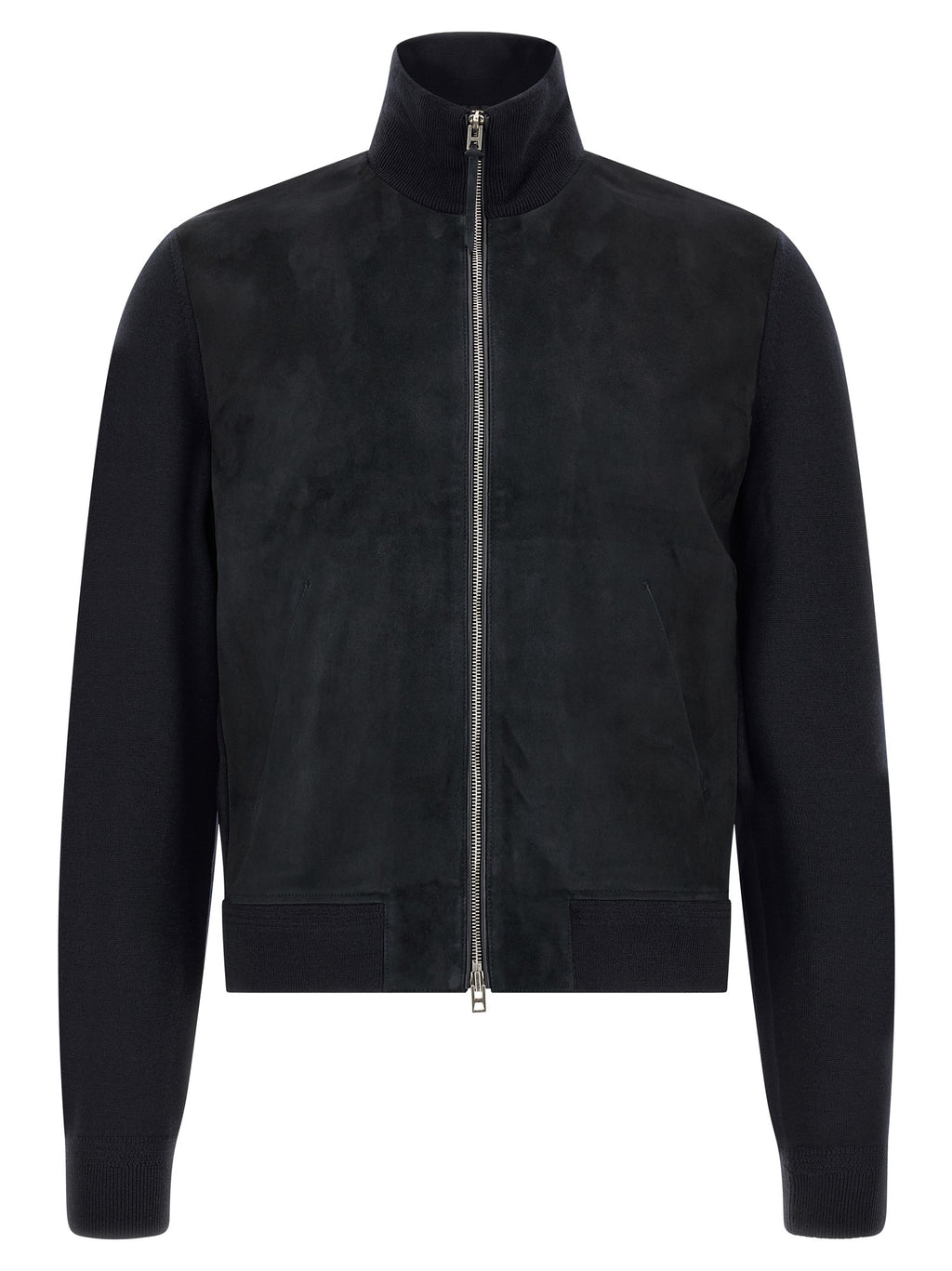 Tom Ford Blue Wool Cardigan
