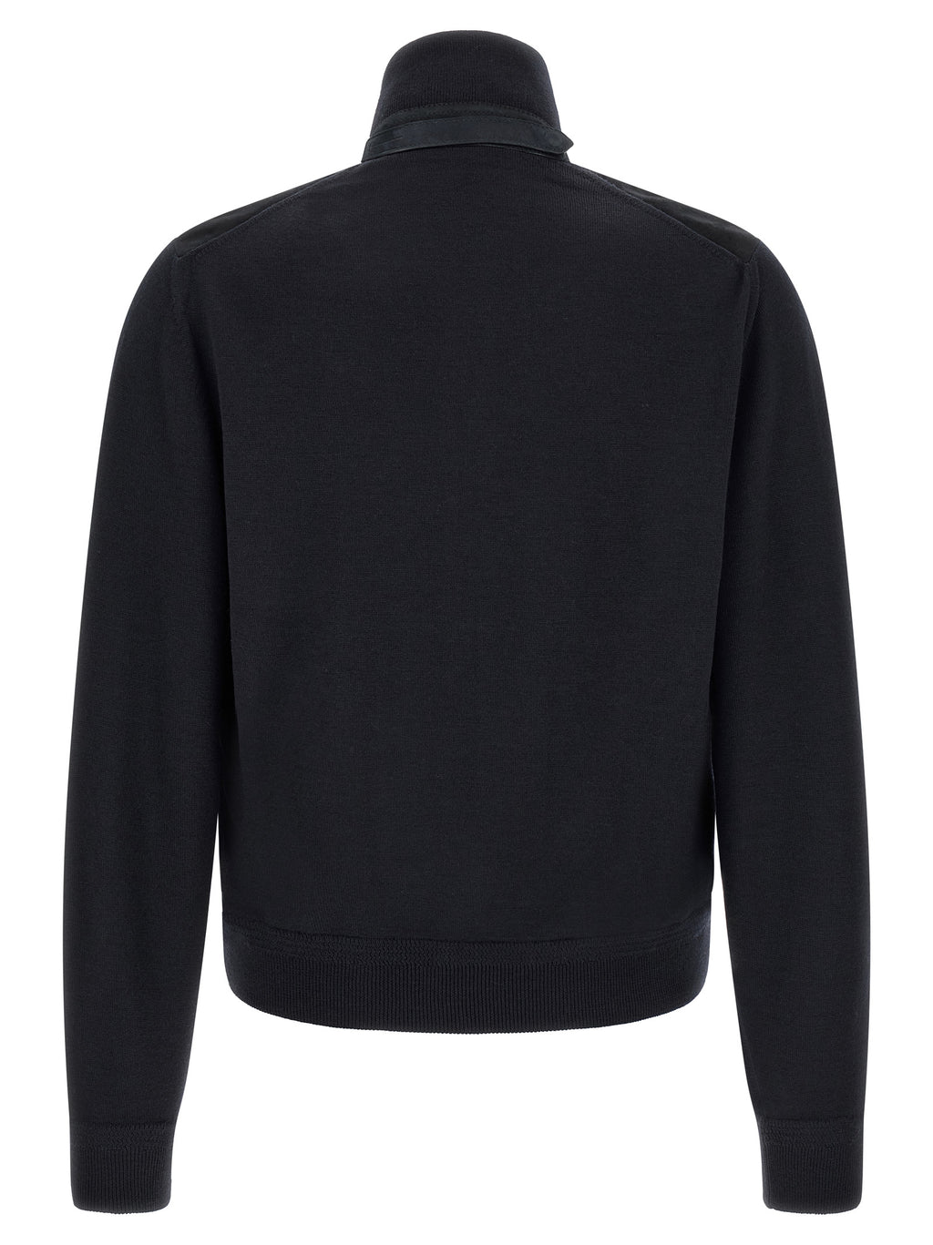 Tom Ford Blue Wool Cardigan