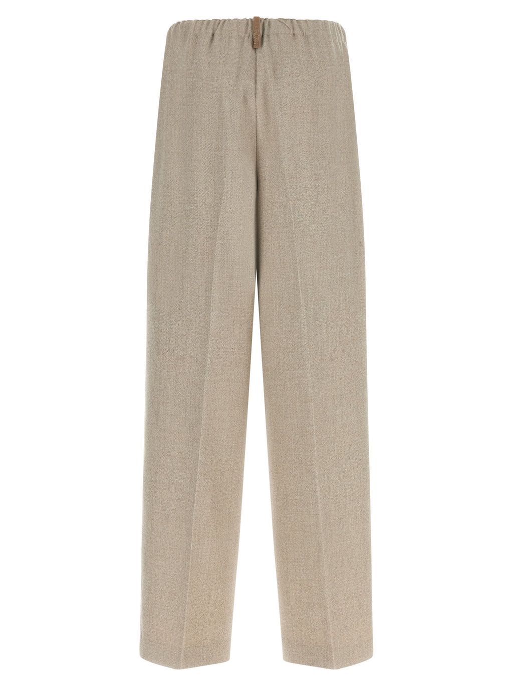 Fabiana Filippi Beige Polyester Casual Pants