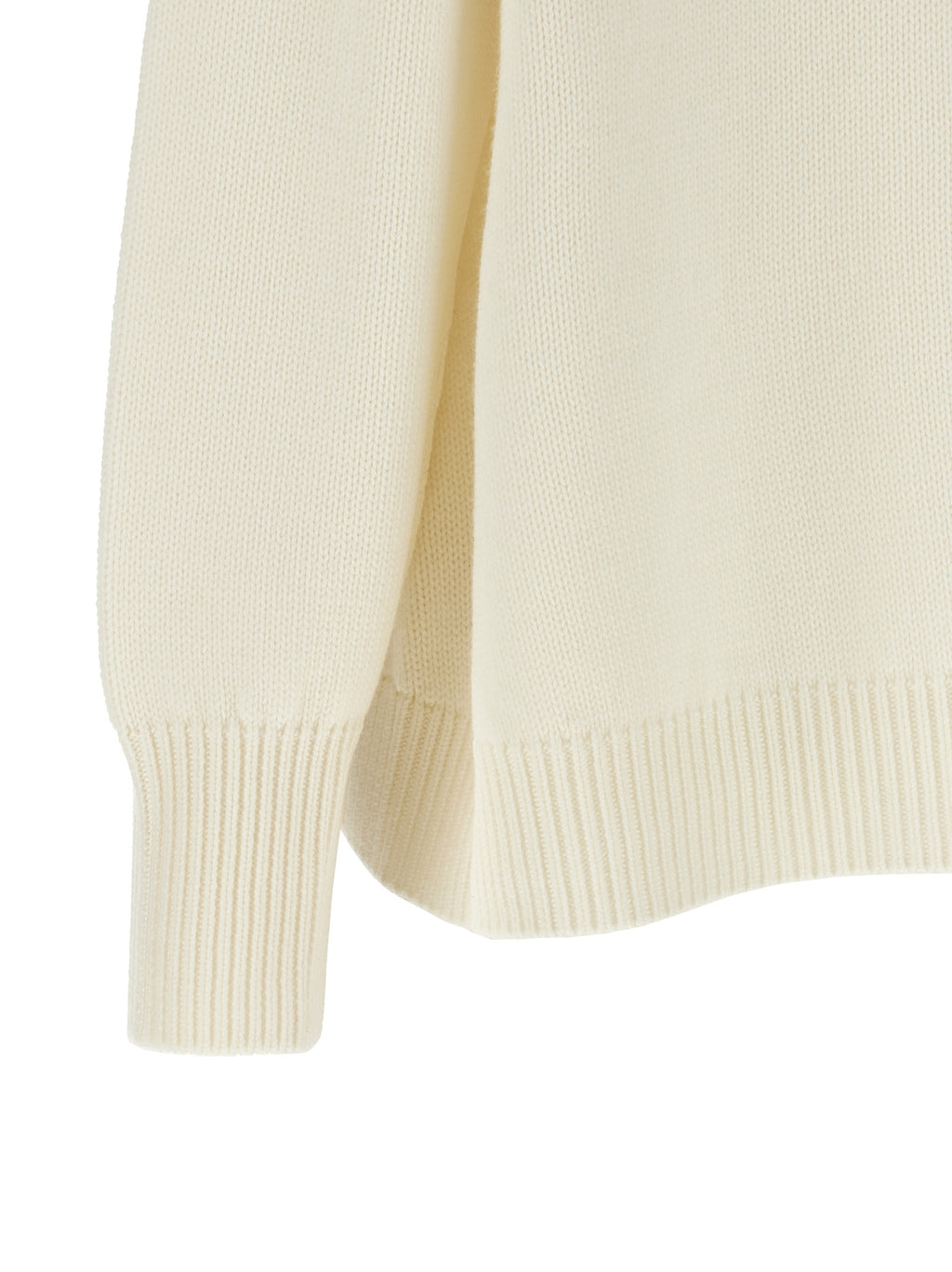 Fabiana Filippi White Virgin Wool Cardigan