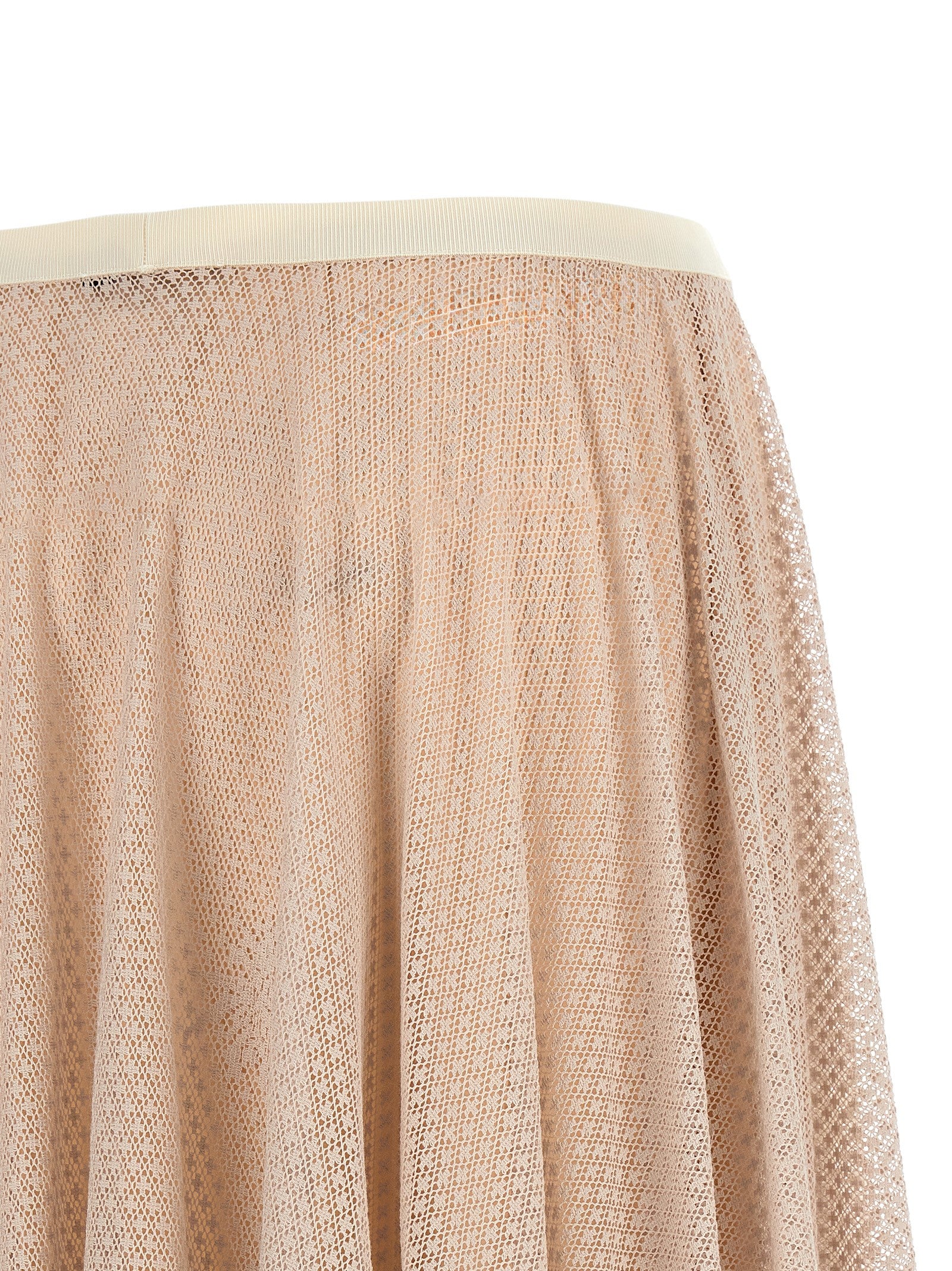 Fabiana Filippi Multicolor Cotton Midi Skirt