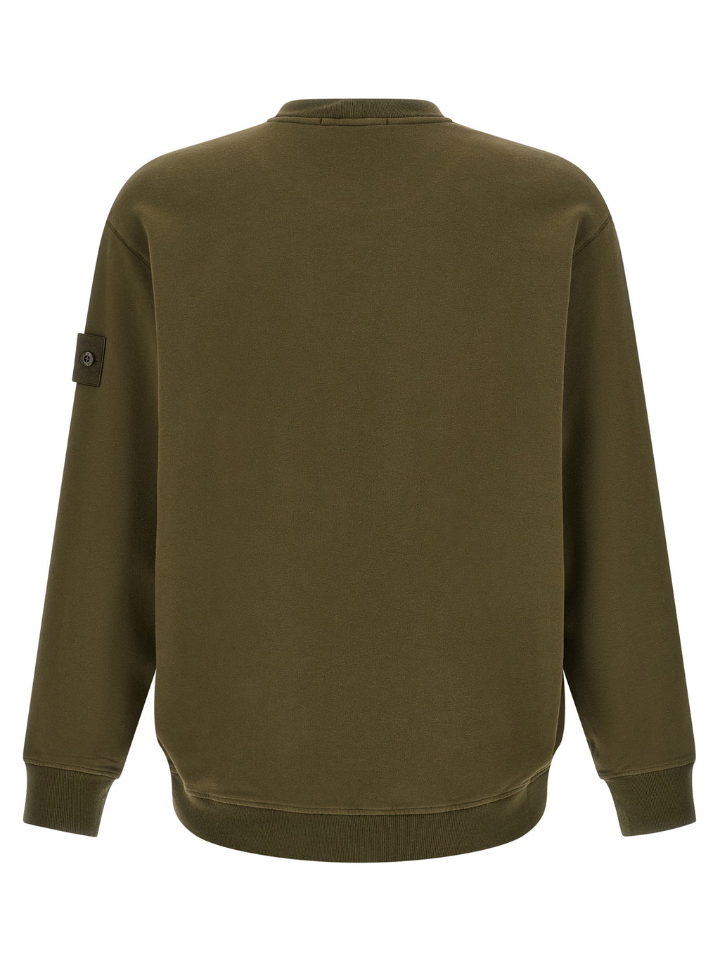 Stone Island Bicolor Cotton Sweatshirt