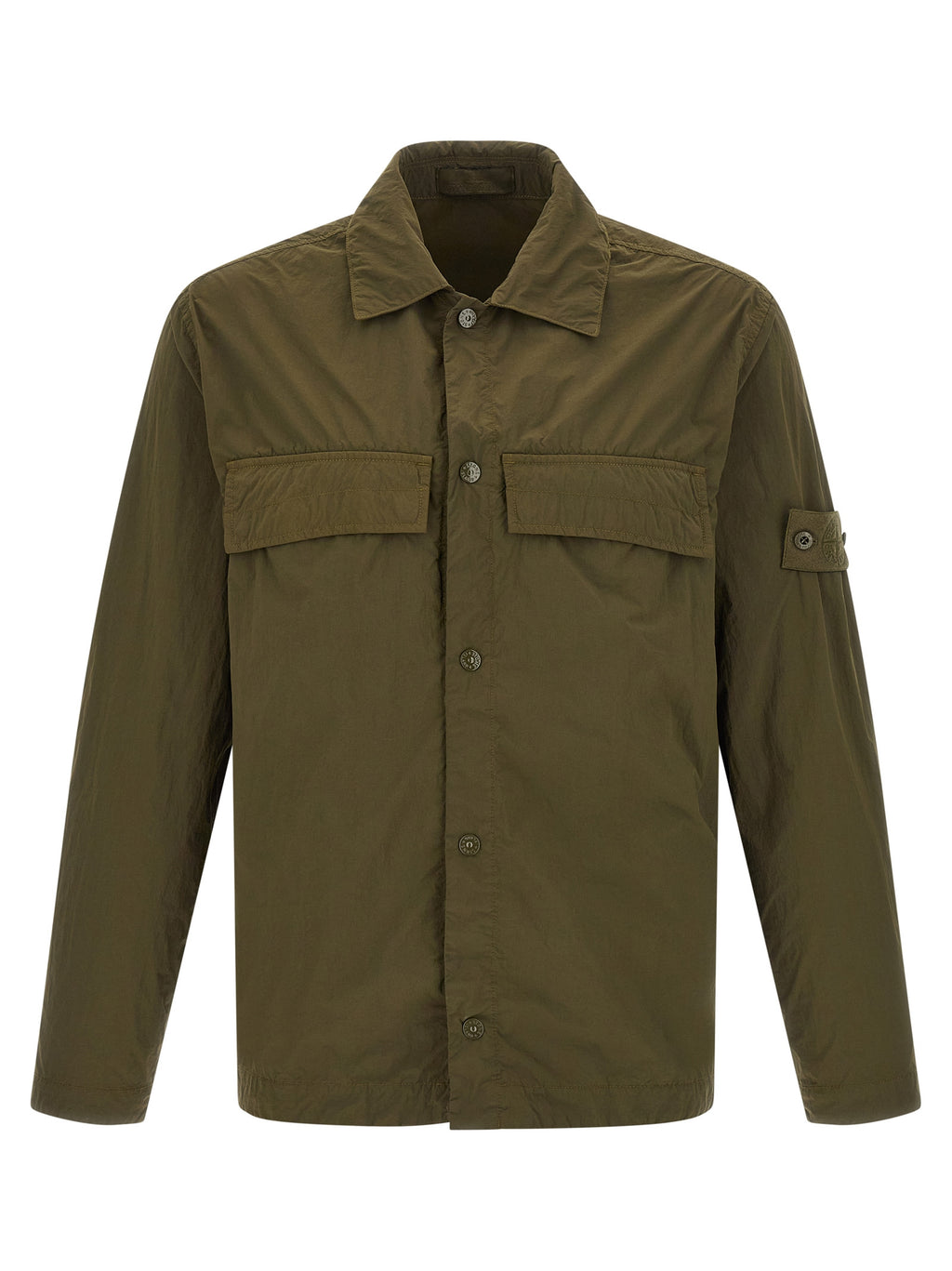 Stone Island Bicolor Polyamide Blouse