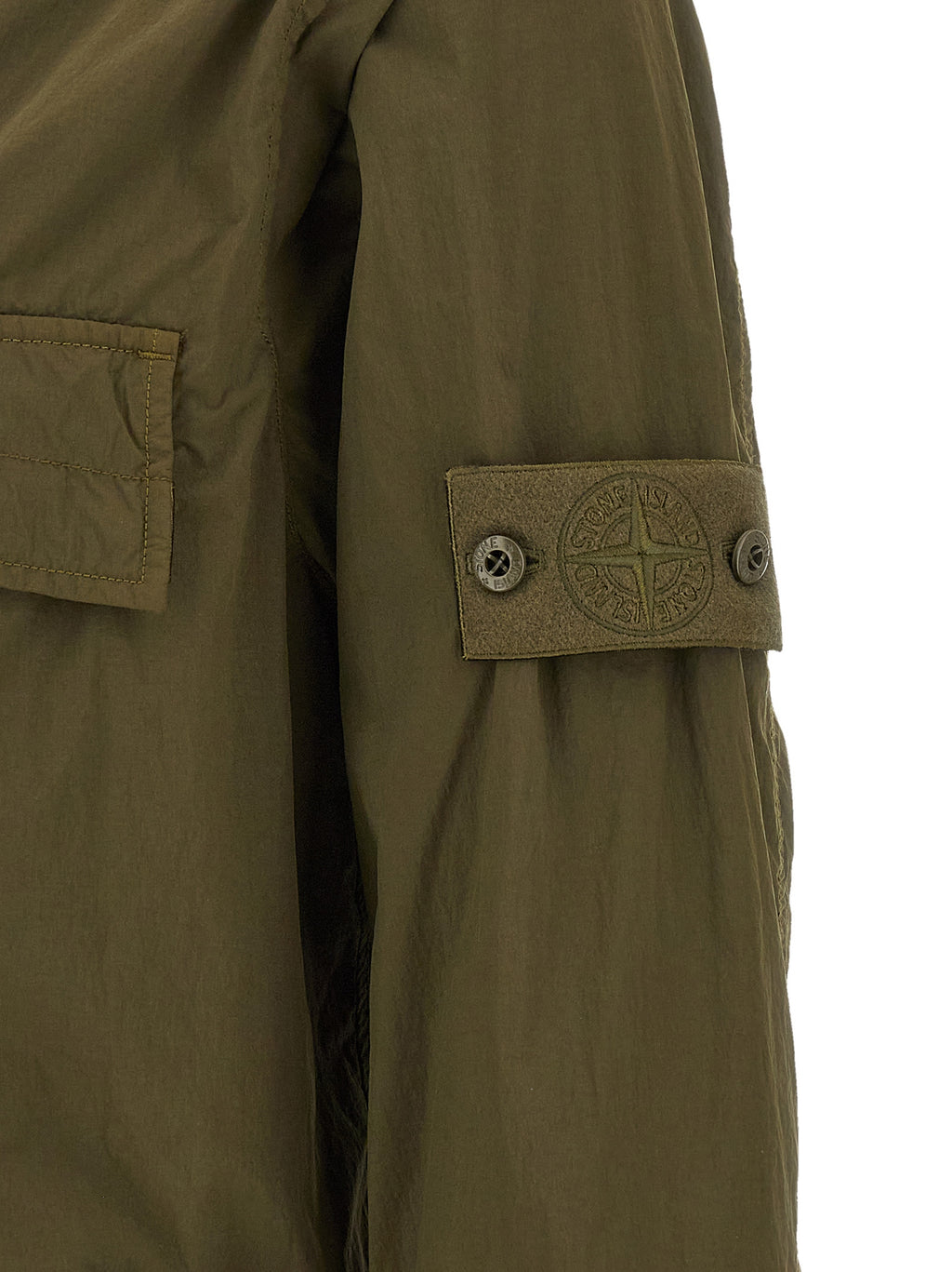 Stone Island Bicolor Polyamide Blouse