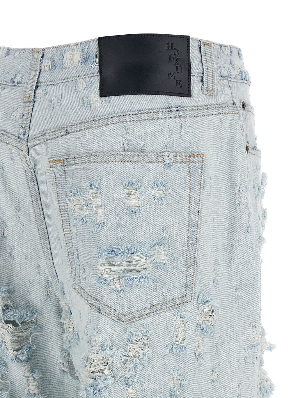 Haikure Blue Cotton Jeans Denim