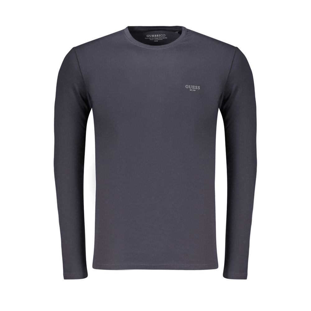 Guess Jeans Blaues Baumwoll T-Shirt für Herren